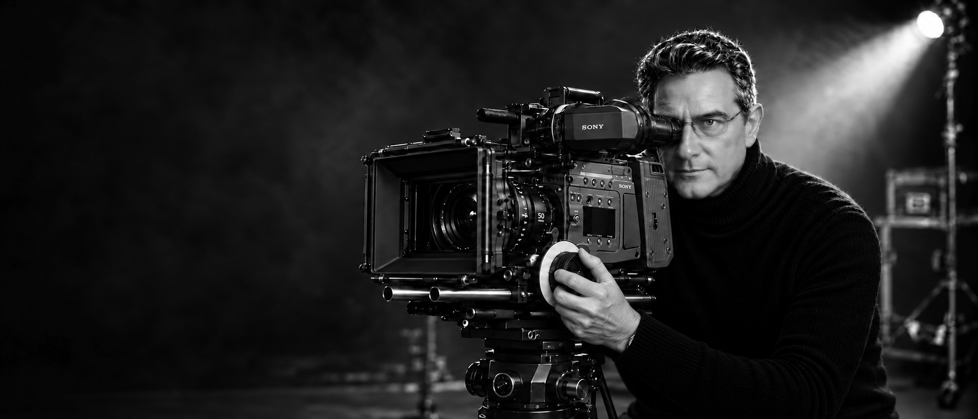 Redaktionsbüro ok-publishing | Oliver Krüth beim Filmen mit seiner Sony F65